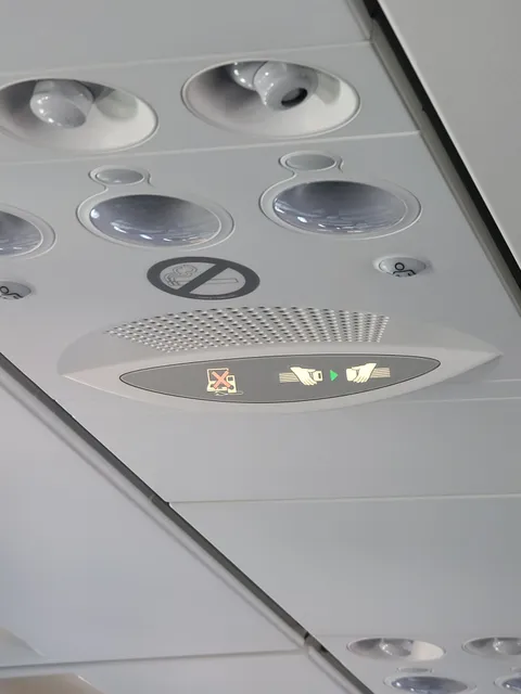 My plane now shows no electronics symbol instead of no smoking