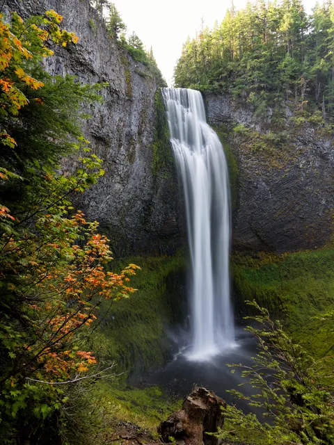 Salt Creek Falls, Oregon. [OC][3000x4000]