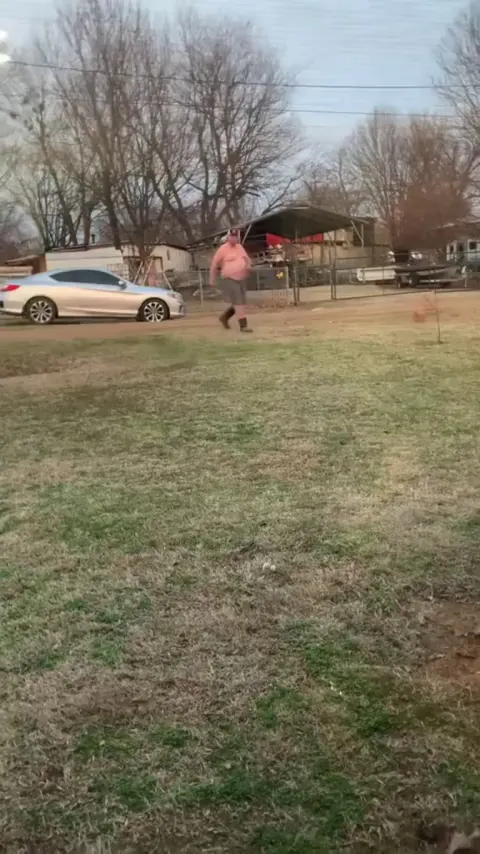 When the drunk neighbour comes knocking.