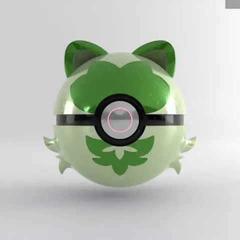 I made Poké Balls for the Paldea starters