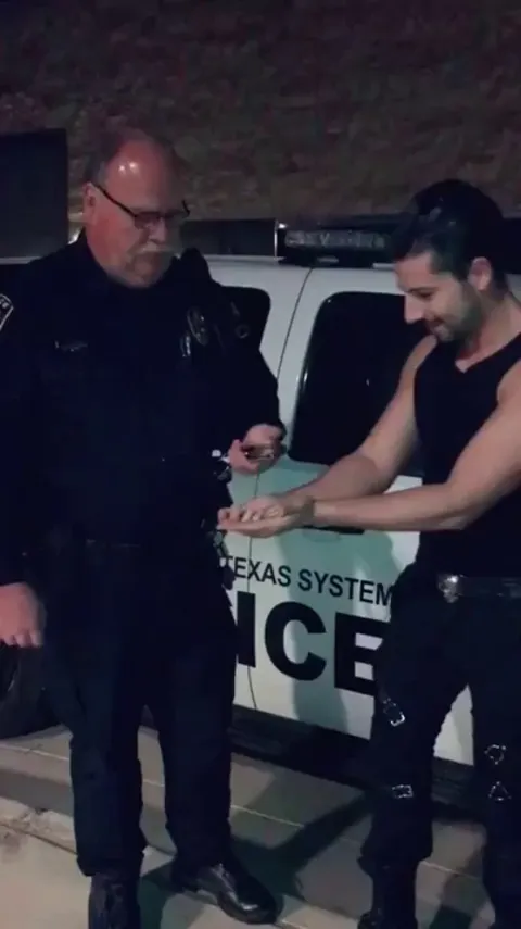 Even with the key, the guy is fast