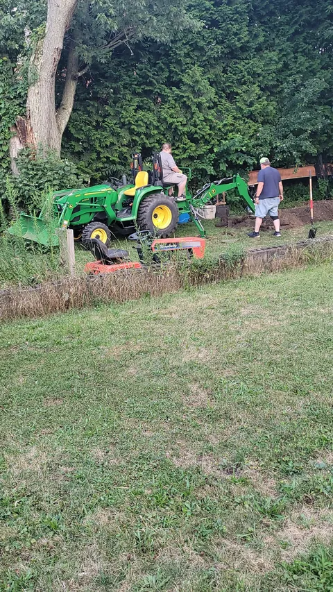 Replaced the deck that was falling apart when I bought the house, and decided to go bigger