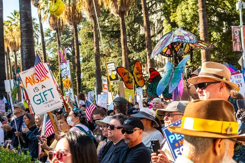 (OC) Sacramento No Kings Protest