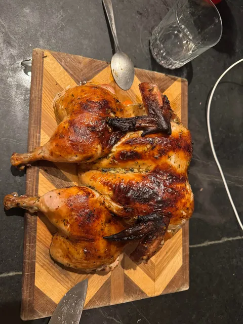 [Homemade] Spatchcock Chicken with a 2 day brine!