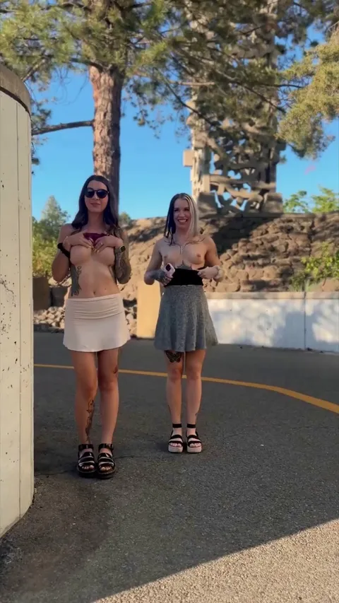 How we enjoy the nice weather