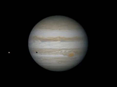 Jupiter's storms over the course of four months with a backyard telescope 