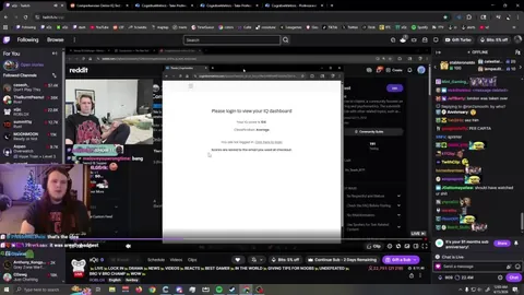 Streamer its_physikz laughs at xQc’s IQ score, says the test is easy, then proceeds to score lower on the same test