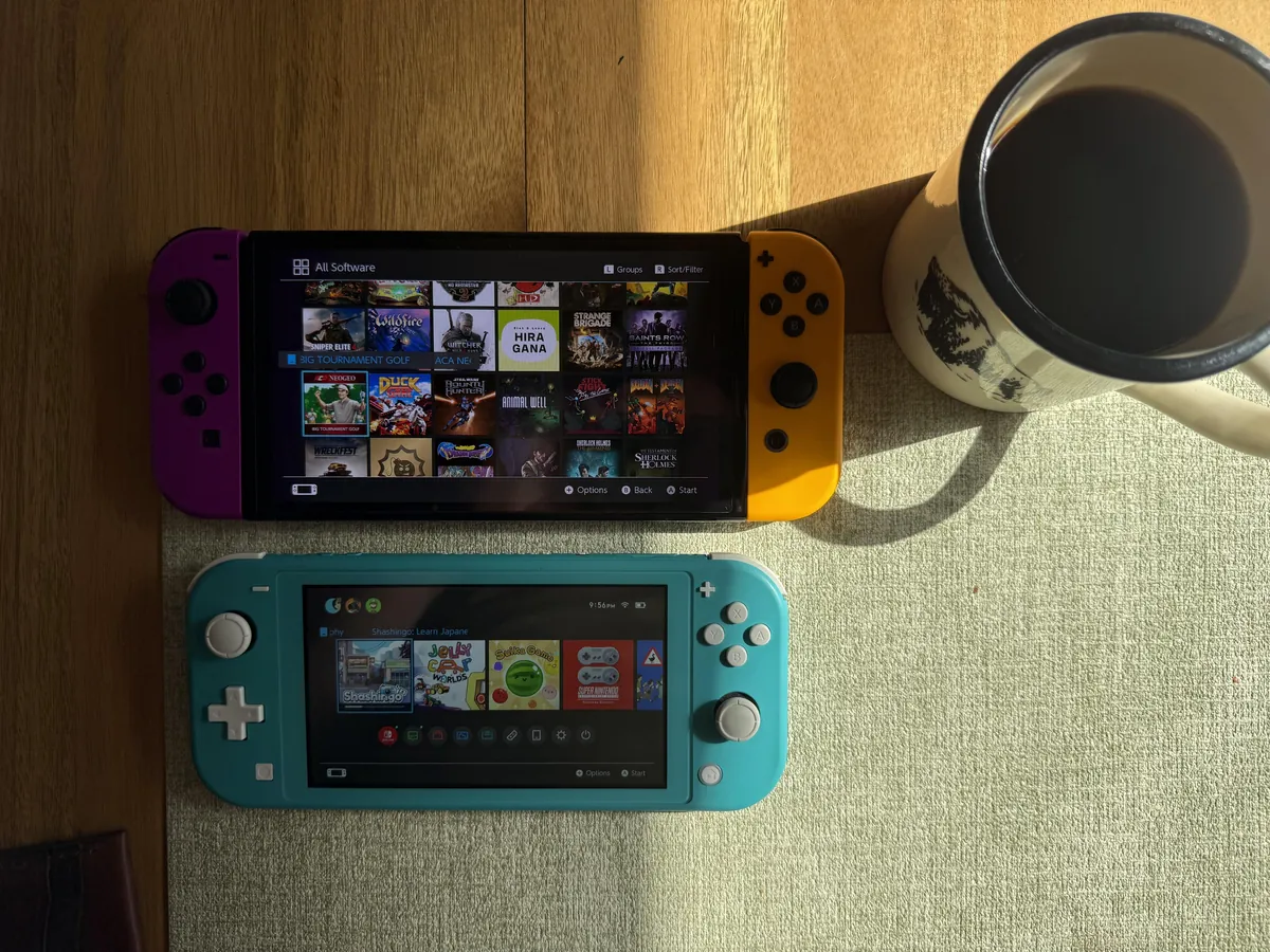 Introducing my five-year-old into gaming and found use for my wife’s old Switch Light that we haven’t turned on in over five years.