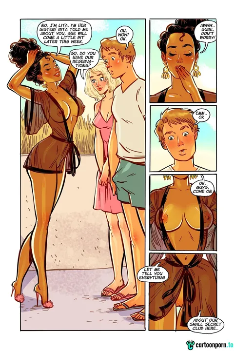 Swinging Island [Andrew Tarusov] sex comic