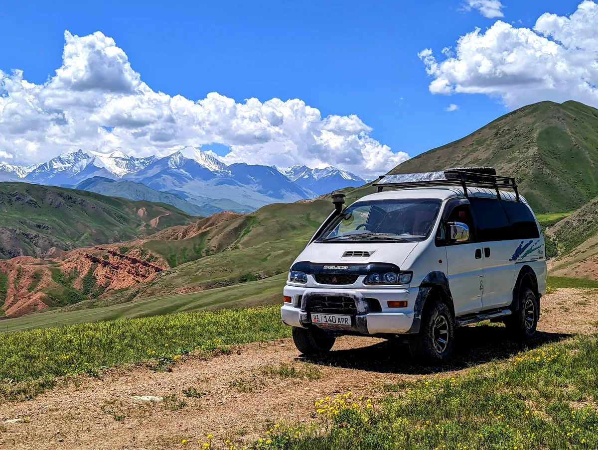 10 days in Kirghizistan with a 4WD