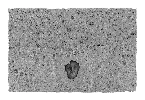 4 years ago I did this drawing called I still hear voices. It took me 230 hours &amp; has 1000s of faces