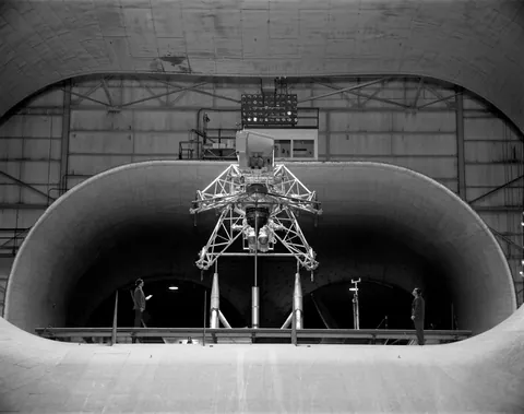 Incredible wind tunnel photos from Ames and Langley centers
