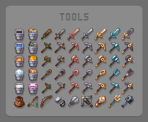 After 5 years, I finally finished my resourcepack which redesigns every item in the game. Download link in description.