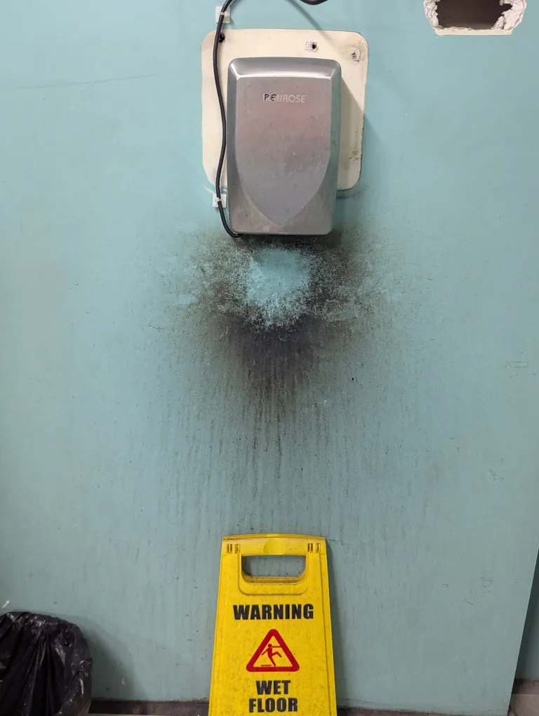 The mens restroom at my new job