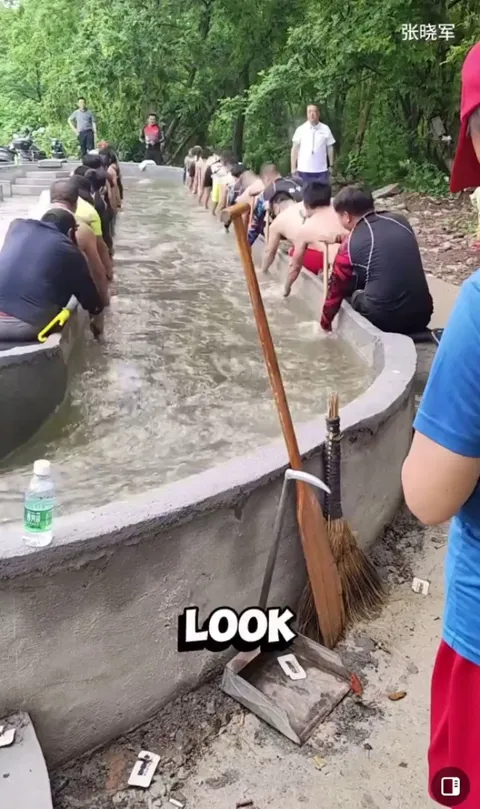 Dragon boat race training