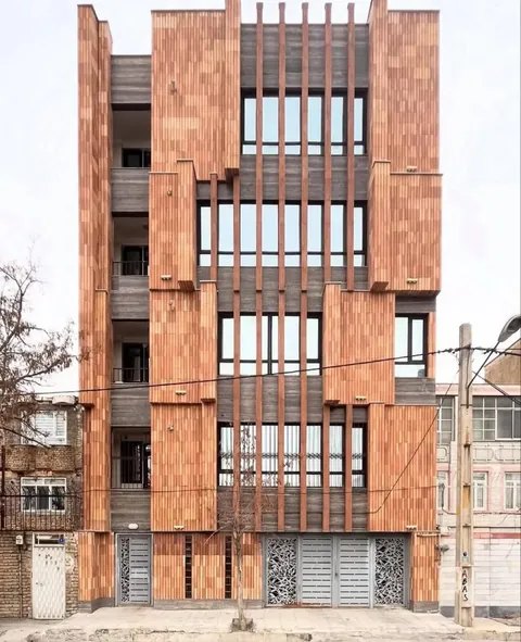 Interesting examples of mid-rise apartments in Iran