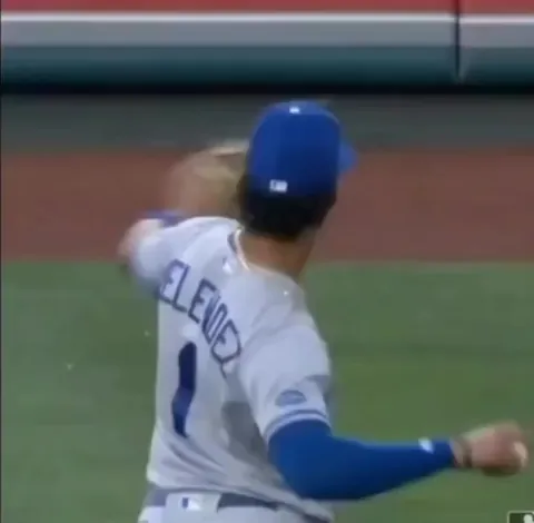 When a fan caught a baseball and gave it to a kid, the kid then caught a baseball and decided to return the favor