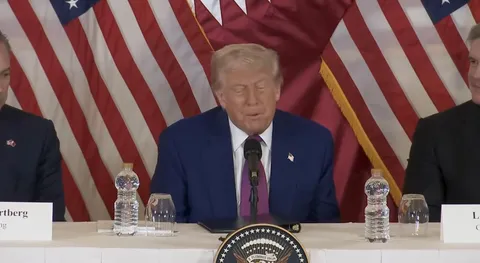 This is a transcript of a portion of Trump’s recent round table business meeting where he discusses the war in Ukraine