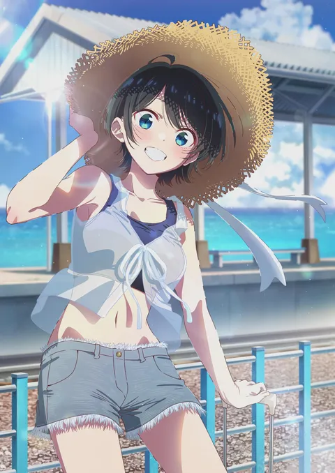 Rent-a-Girlfriend Season 4 Ruka Sarashina Character Visual