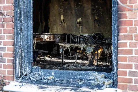 Damage from arson at Pennsylvania's Governor's Residence which forced Shapiro, family to evacuate