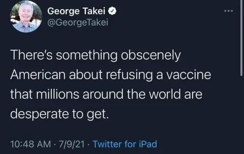 He might have a point