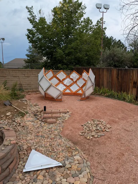 I built a greenhouse!
