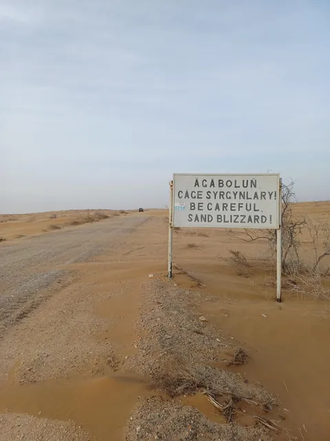 Just got back from Turkmenistan