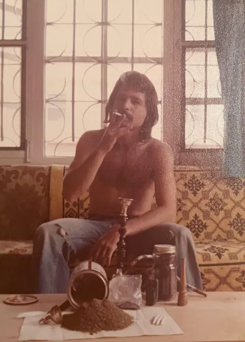 My Dad Smoking Hashish in Nepal in the 70s