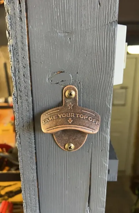 Surprised my husband with a little garage makeover