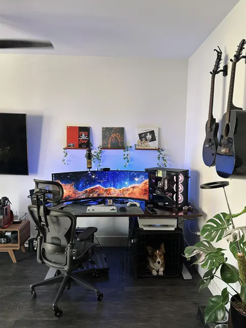 added a Herman Miller to the battlestation. My coworker approves