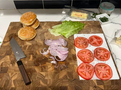 [homemade] burger