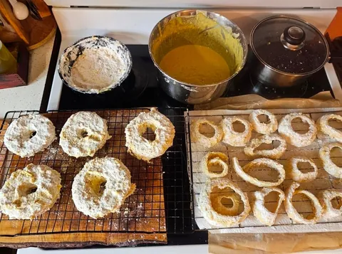 [Homemade] Stuffed Onion Rings