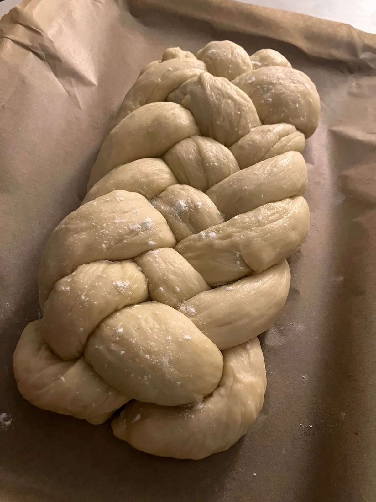 [homemade] my first attempt at challah for Rosh Hashanah