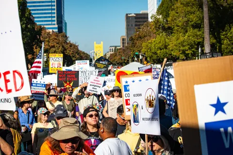 (OC) Sacramento No Kings Protest