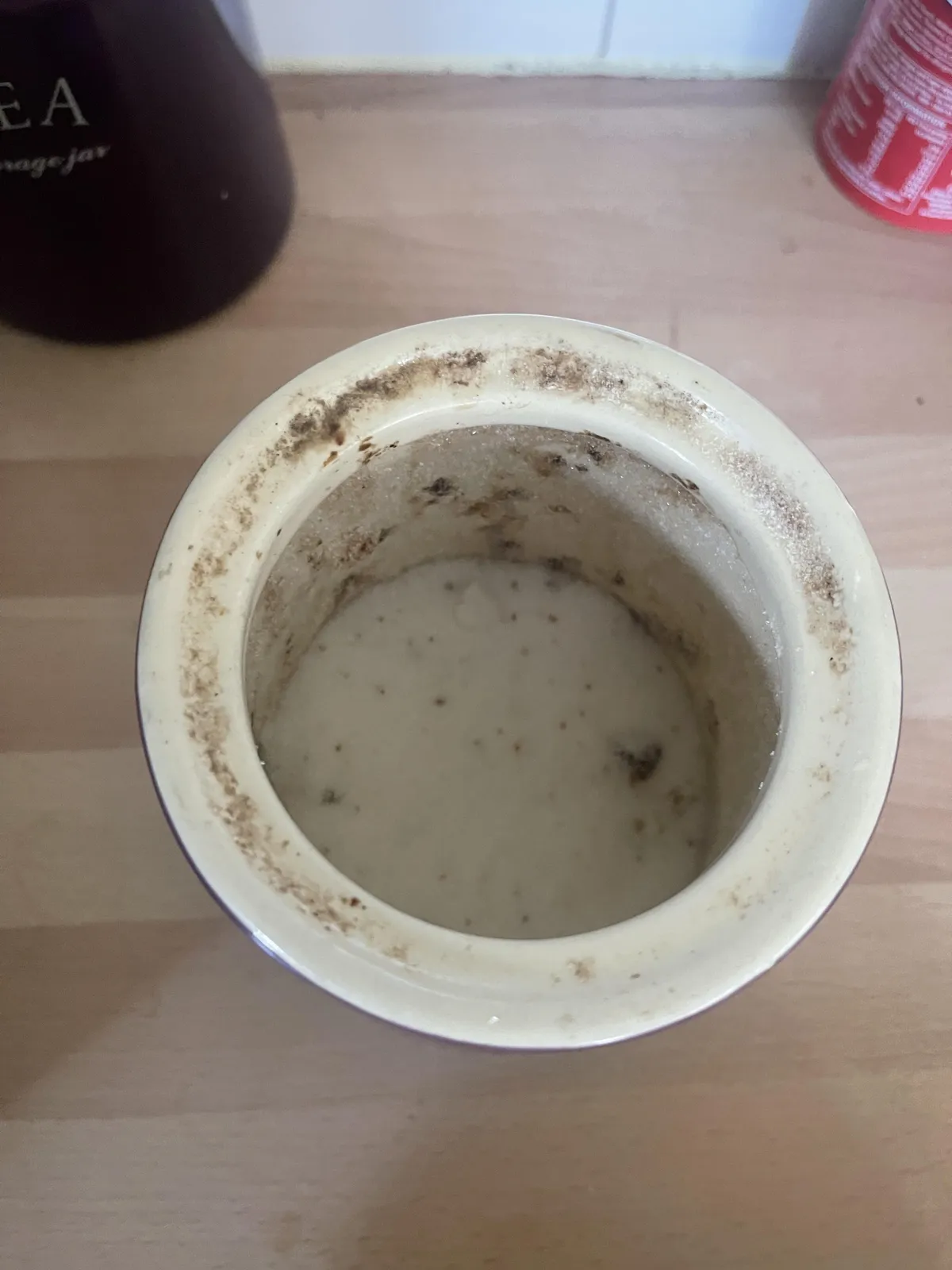 Parents will not stop double dipping the coffee spoon into the sugar