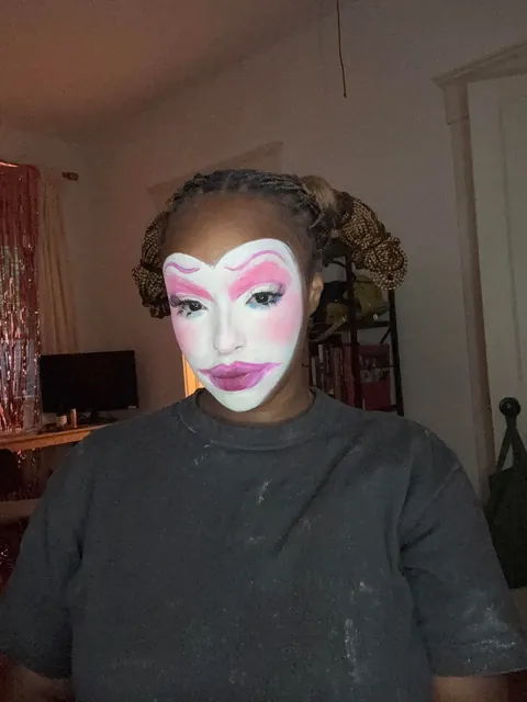 Testing my Ren Fair Makeup