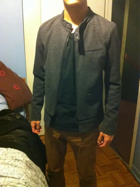 Turning 16, my mom bought me a sweater/jacket. What do you guys think?