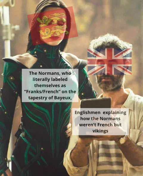 There, some clarification (hIC FRANCI )