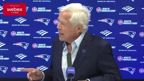 [Highlight] Rob Gronkowski signing a 1-day contract to retire a Patriot. Robert Kraft offers to make it a 2-day contract for the game against the Jets tomorrow.