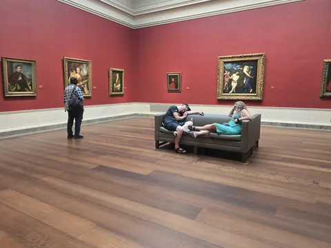 Passed Out Couple. National Gallery of Art, Washington DC [OC]