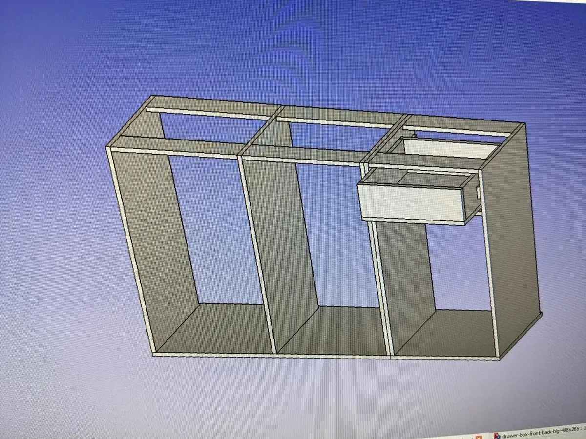 From a scribble on a piece of paper to the final product. Wife was happy in the end.