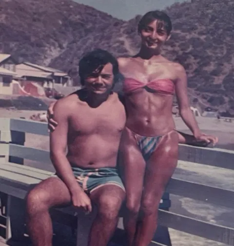 My parents in the 80s. I definitely didn’t get my mom’s rocking body!