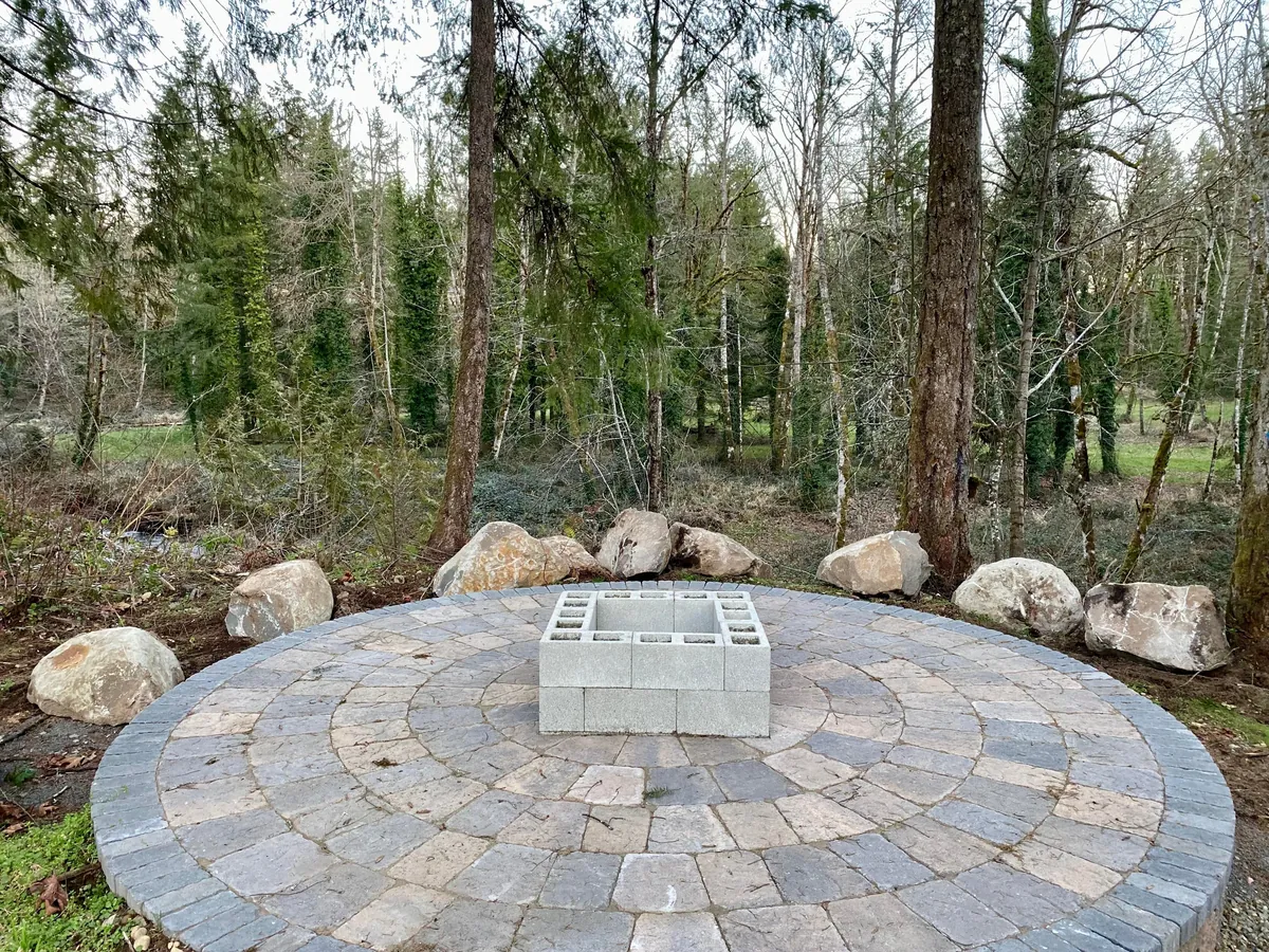 Wife wanted a smokeless fire pit