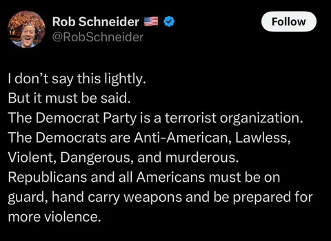 When did Rob Schneider lose his mind?