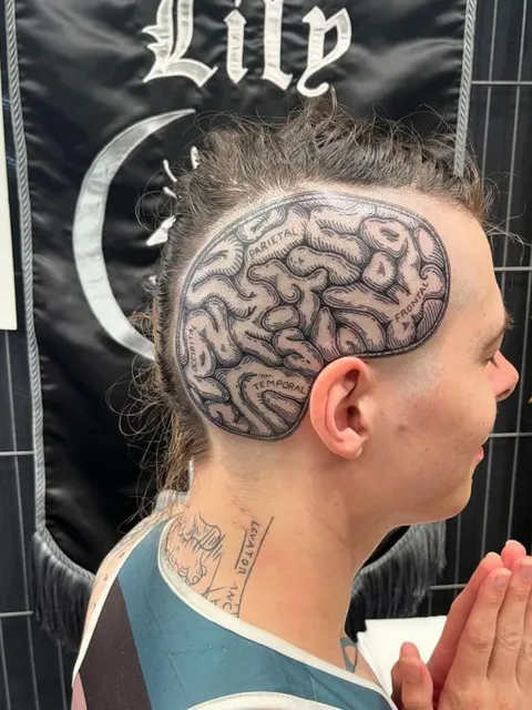 My Brain, from MRI scan data. By Death Lily at 6forgold, Bristol, UK.