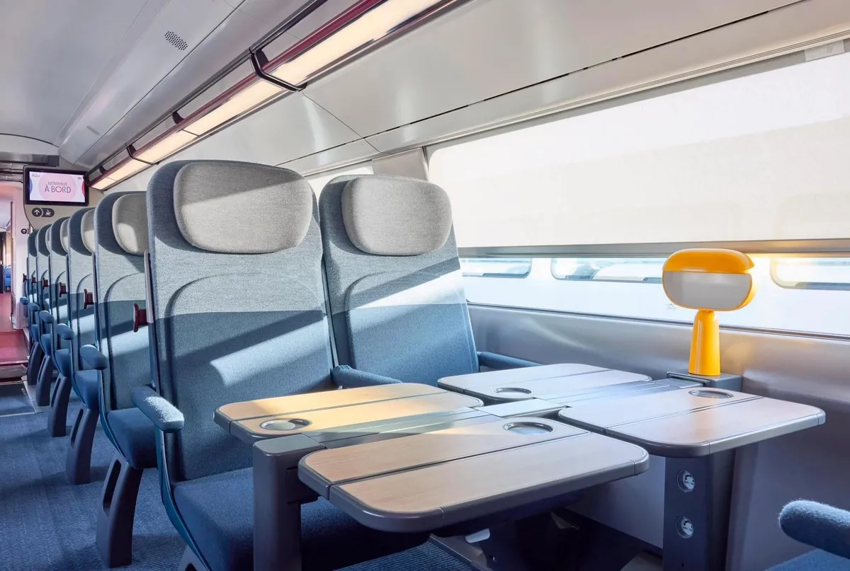 La SNCF a dévoilé hier les intérieurs du futur TGV M !