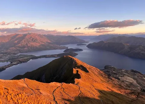 A trip round New Zealand