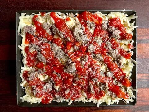 [Homemade] Detroit style pizza