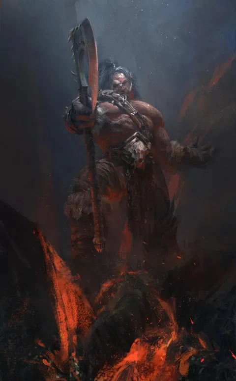 Something I painted as a test for Blizzard, I ended up working for them after this