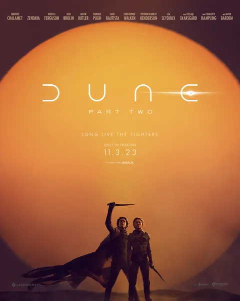 Official Poster for 'Dune: Part Two'